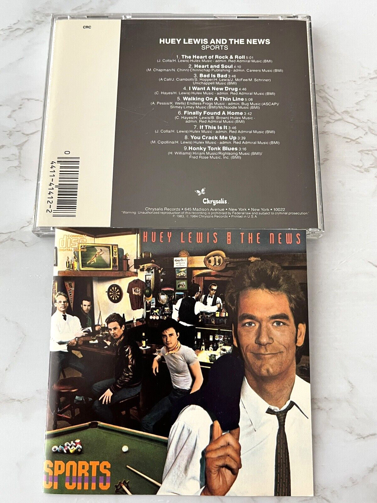 Huey Lewis And The News – Sports [JAPAN TARGET ERA]