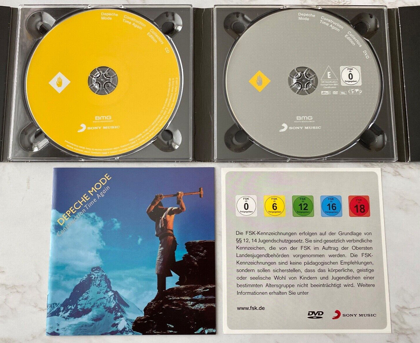 Depeche Mode – Construction Time Again (CD/DVD) [UK PRESS]