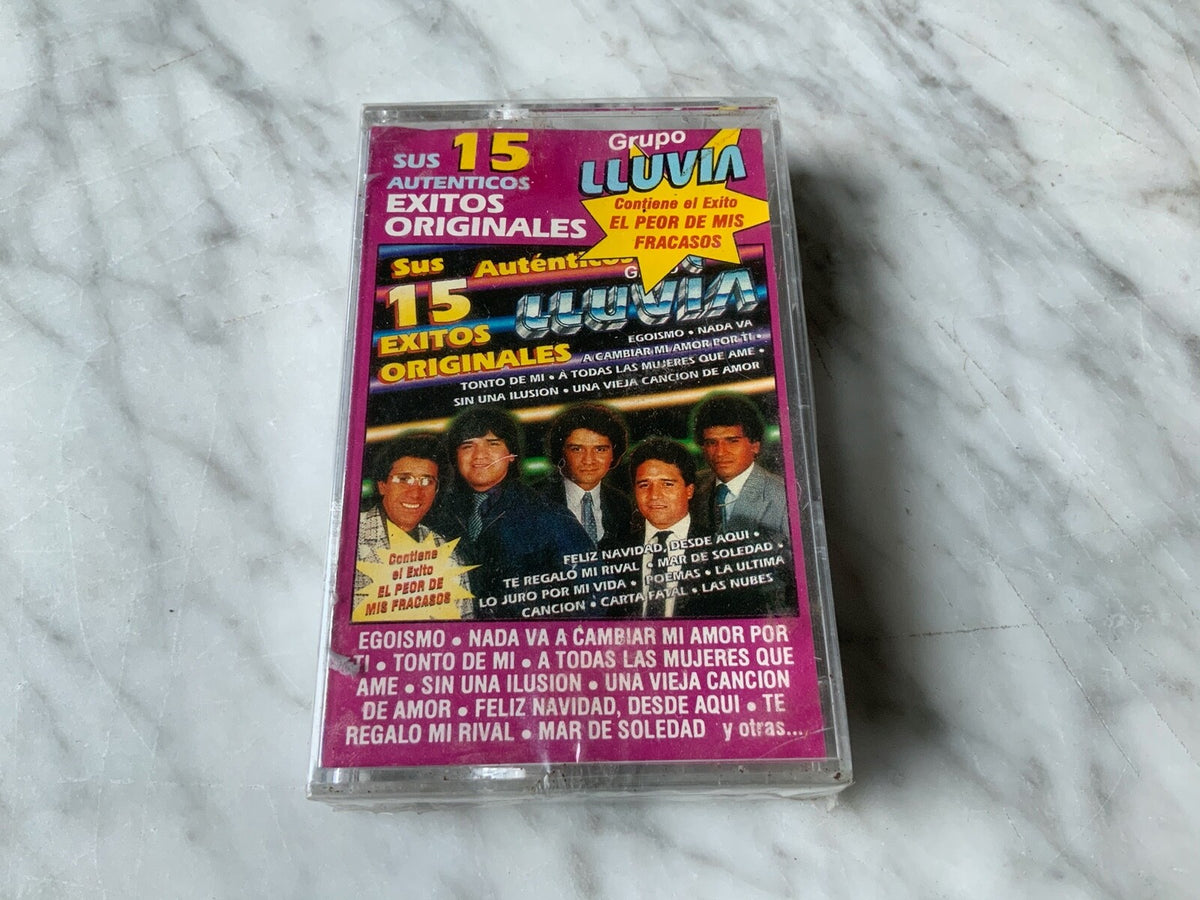 Grupo Lluvia – Sus 15 Exitos [ORIGINAL MEXICO PRESS]