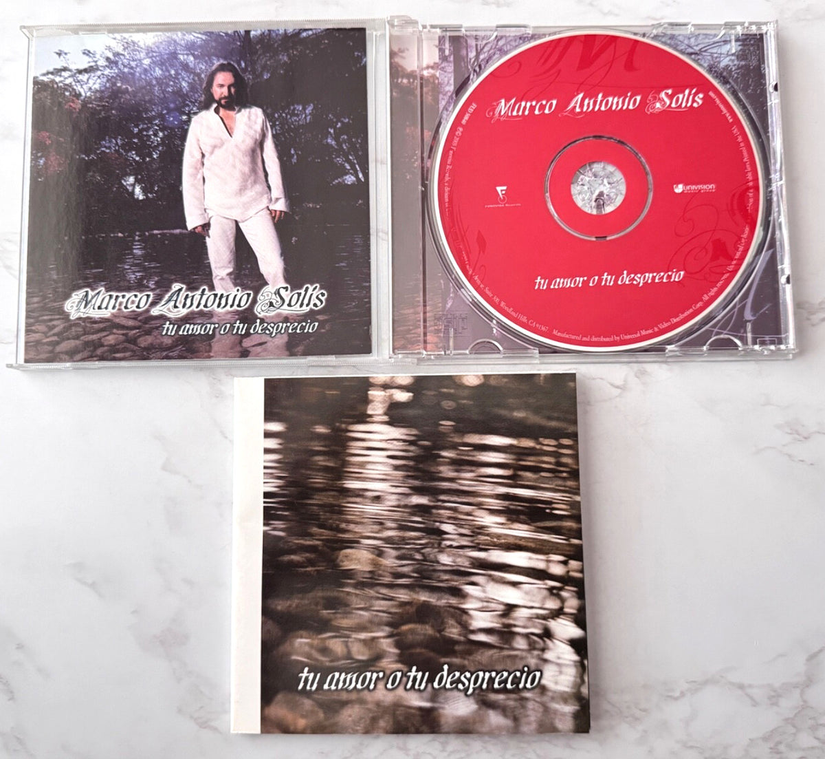 Marco Antonio Solis – Tu Amor O Tu Desprecio (2003) [ORIGINAL USA PRESS]