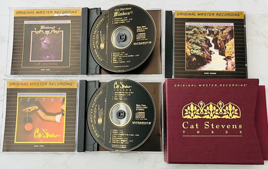 Cat Stevens – Three (MFSL, 24KT Gold, Numbered, Box Set)