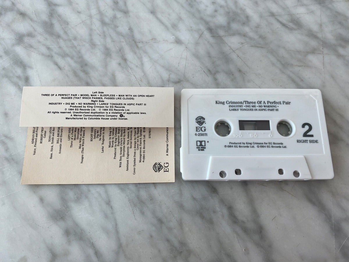 King Crimson – Three Of A Perfect Pair (1984)