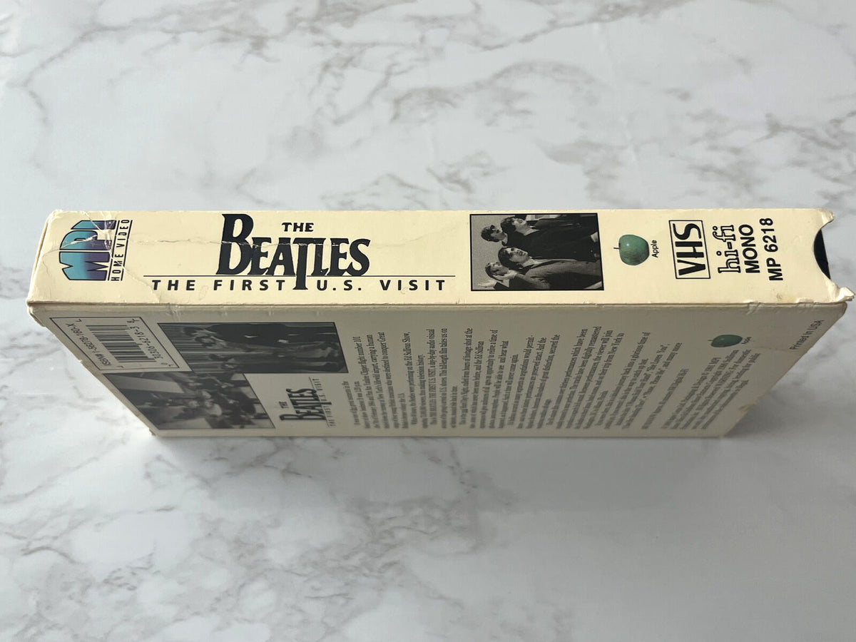 The Beatles The First U.S. Visit VHS 1991 Apple MP 6218 Paul McCartney
