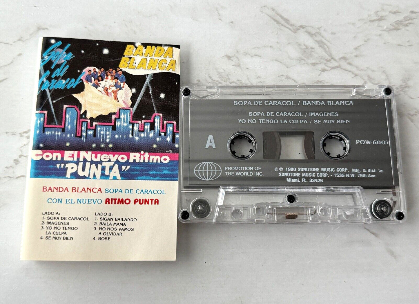 Banda Blanca – Sopa De Caracol Con El Nuevo Ritmo Punta (1990)