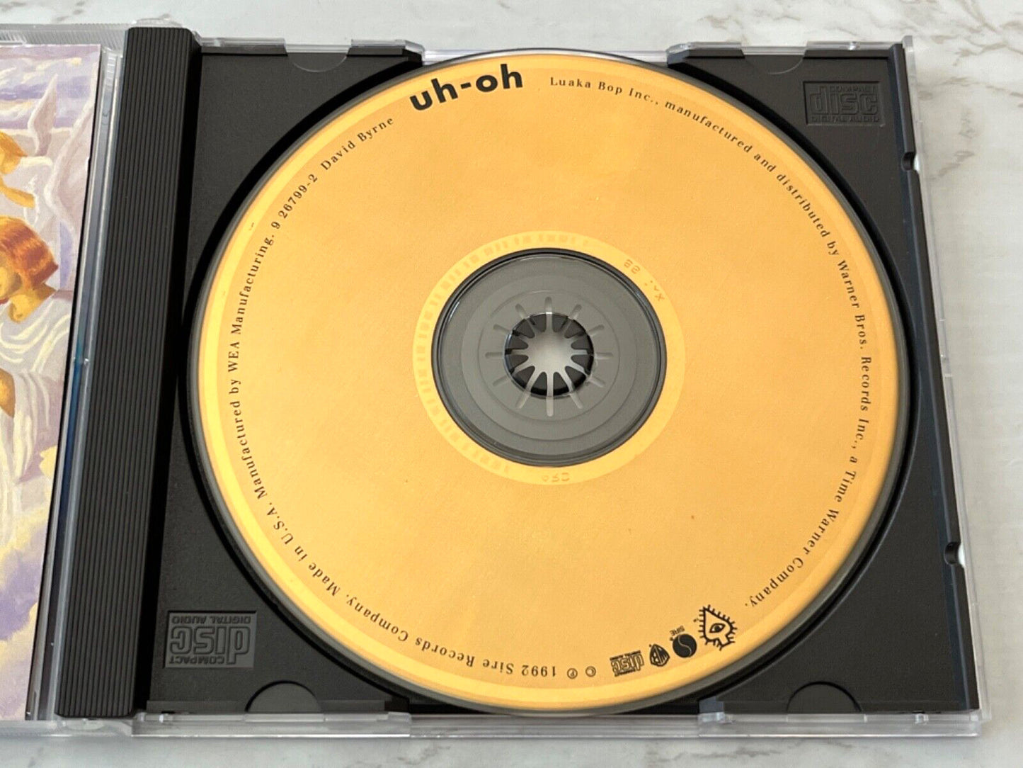 David Byrne – Uh-Oh (1992) [ORIGINAL USA PRESS]