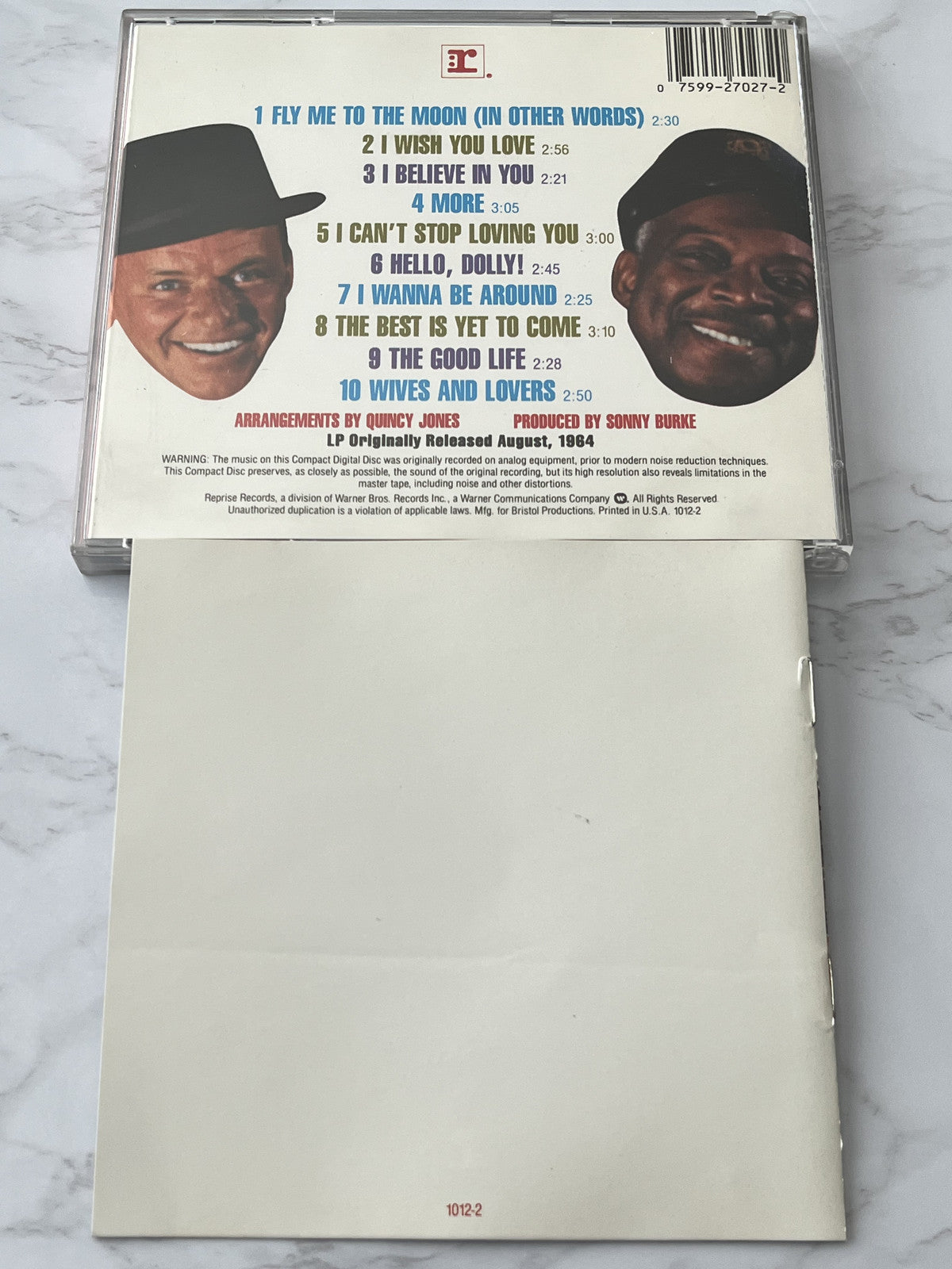 Frank Sinatra & Count Basie – Frank Sinatra Count Basie It Might as Well Be Swing (1986) [JAPAN TARGET ERA]