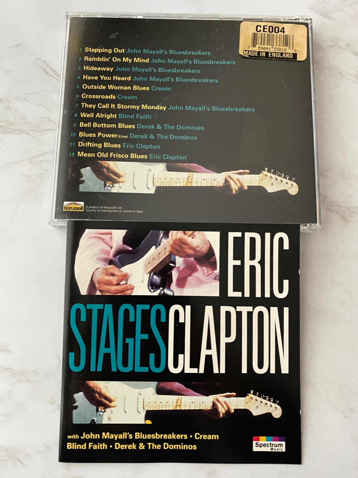 Eric Clapton – Stages (1993) [UK PRESS]