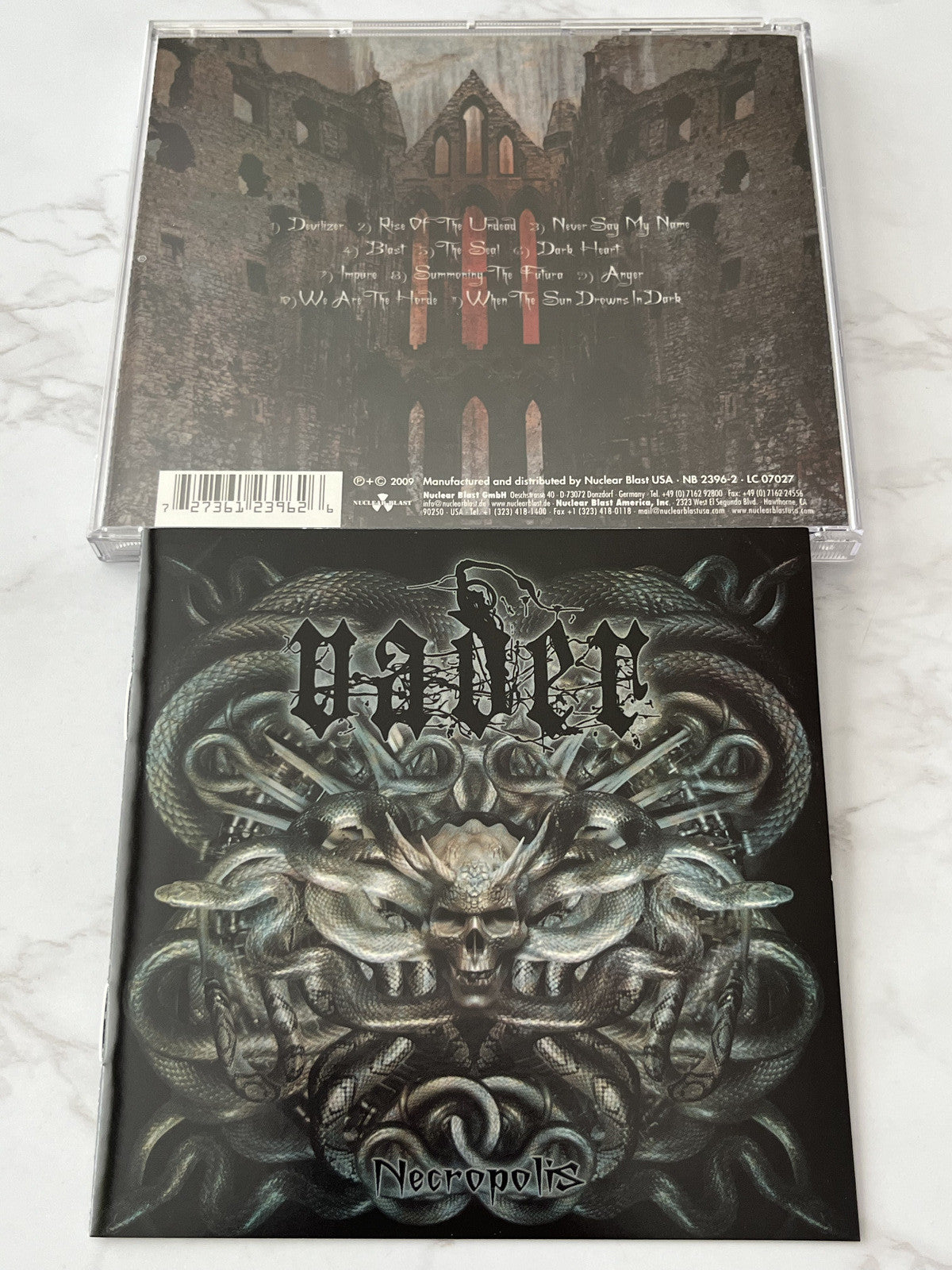 Vader – Necropolis (2009) [ORIGINAL USA PRESS]