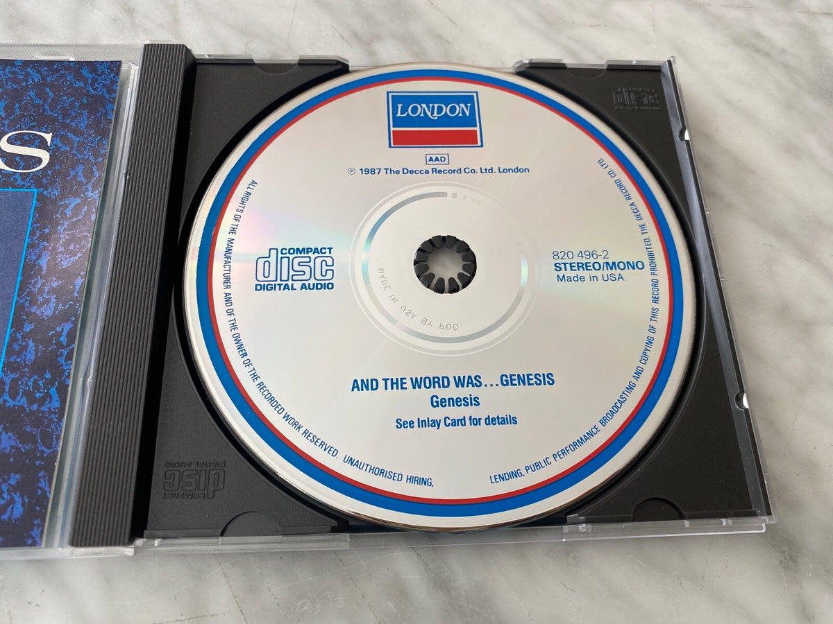 Genesis – And the Word Was (1987) [PDO PRESS]