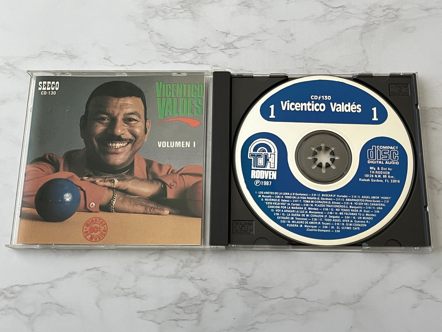 Vicentico Valdés – Vicentico Valdes Volumen I (1987) [ORIGINAL USA PRESS]