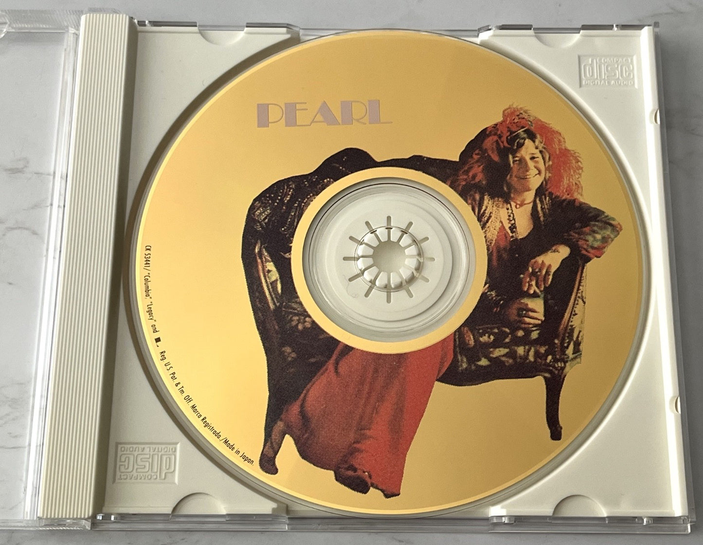 Janis Joplin – Pearl (24KT Gold, Numbered) (1993)