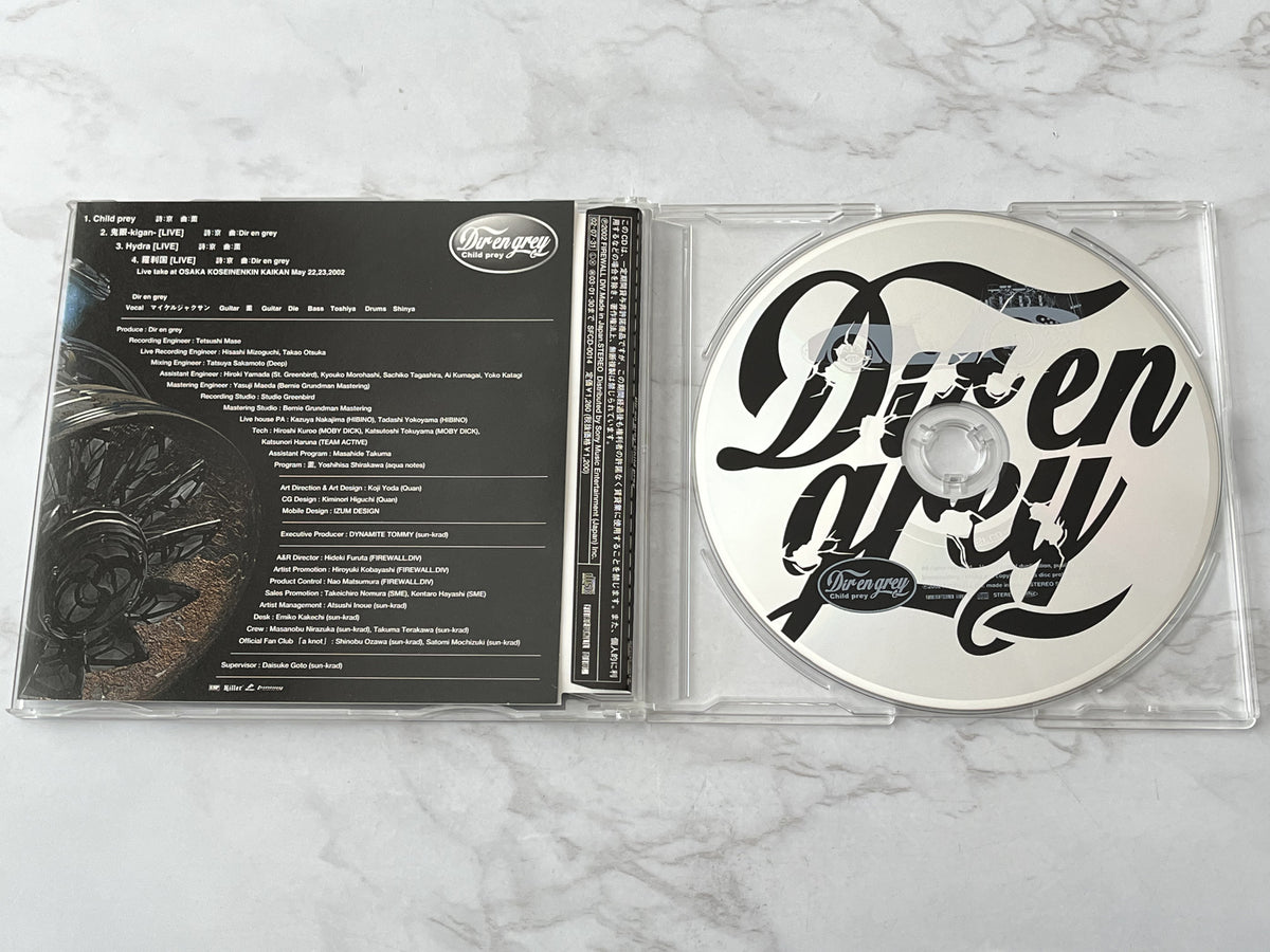 Dir en Grey – Child Prey (Maxi Single) (2002)
