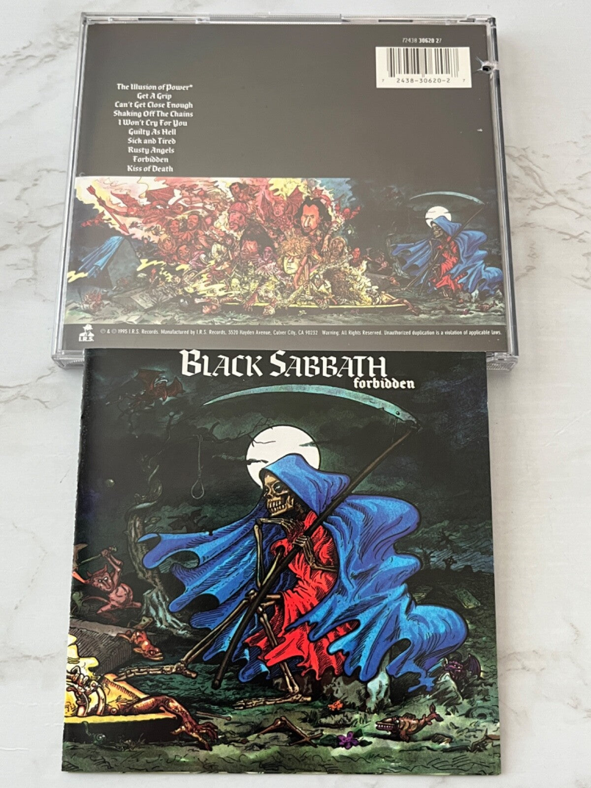 Black Sabbath – Forbidden (Promo) (1995) [ORIGINAL USA PRESS]