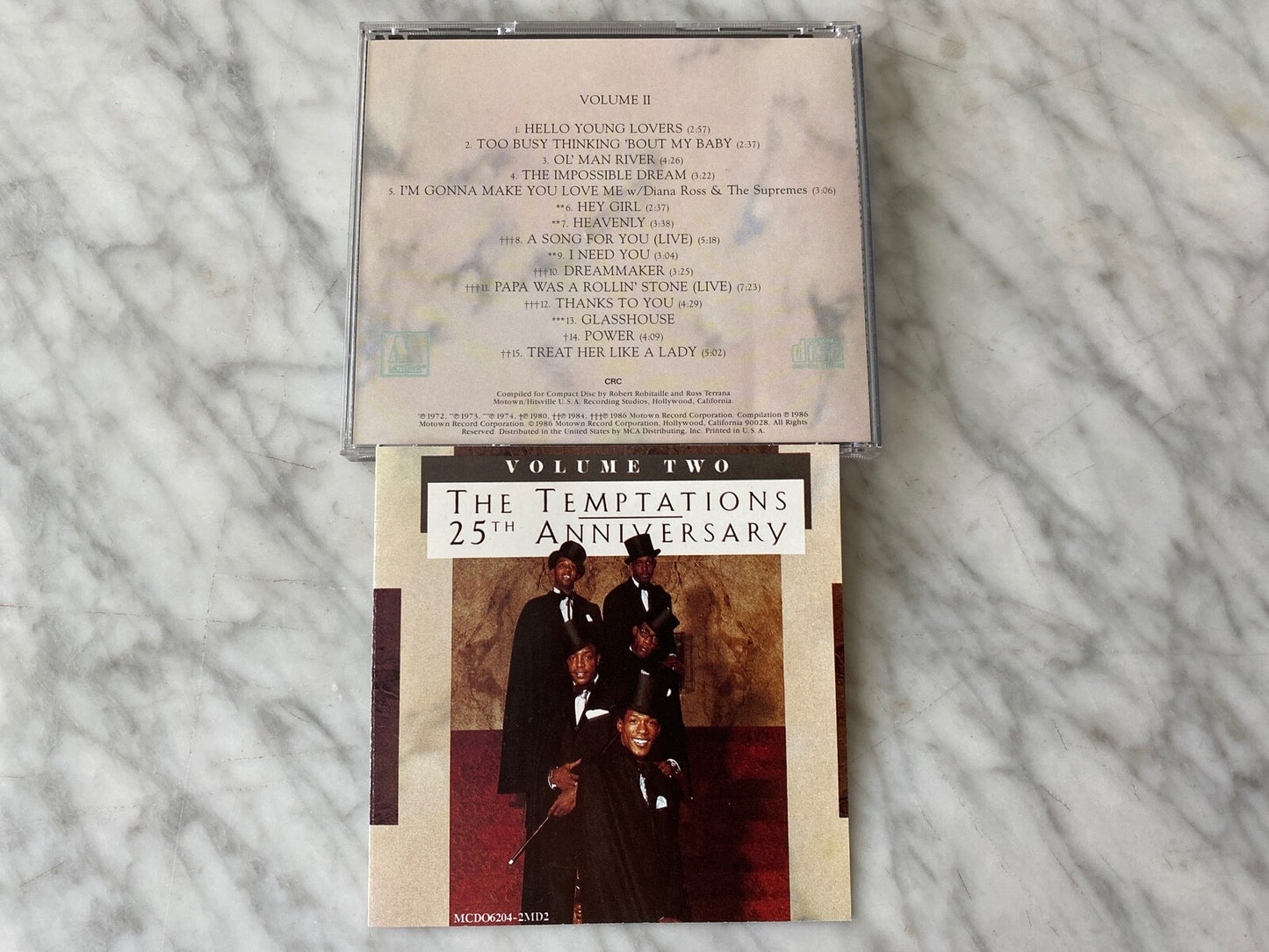 The Temptations – 25th Anniversary Vol. II