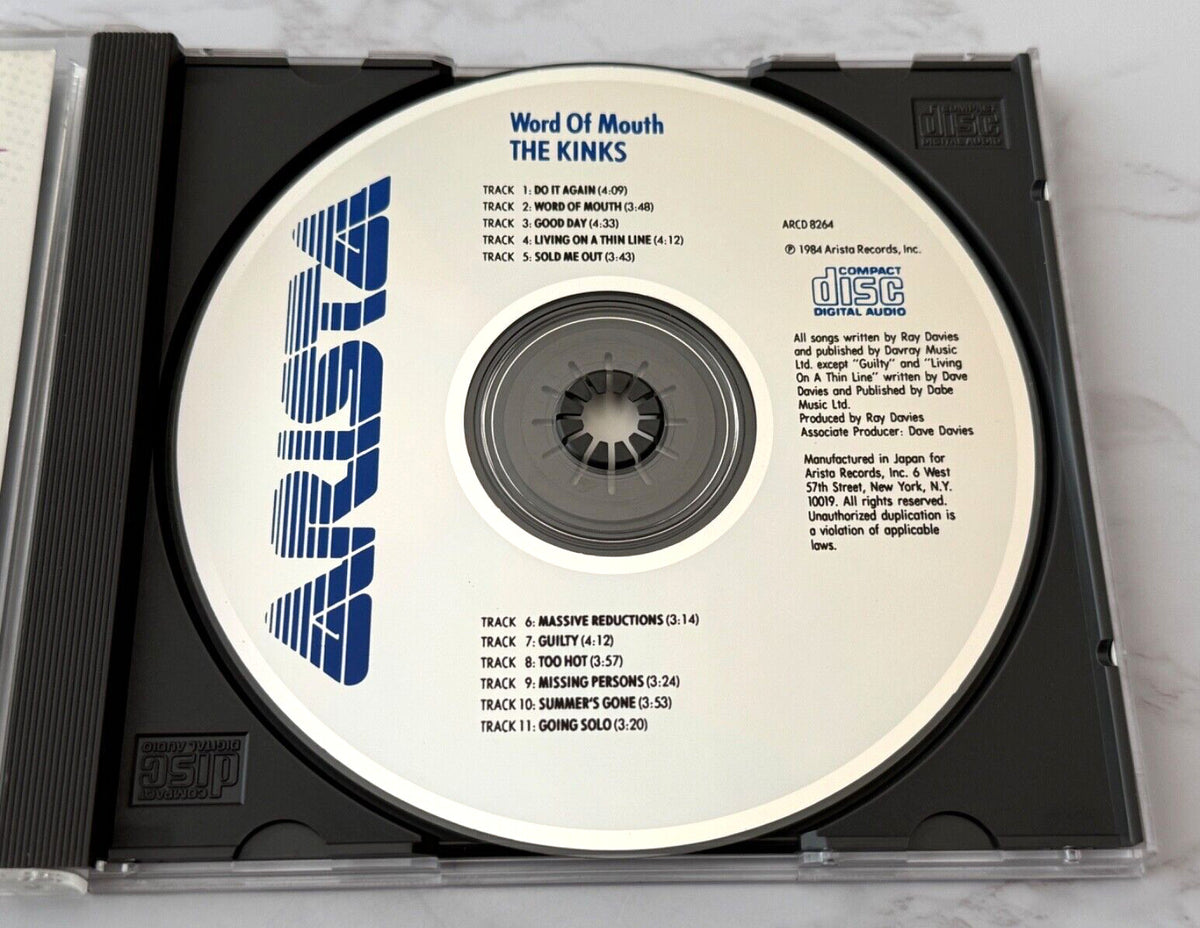 The Kinks – Word Of Mouth (1984) [JAPAN TARGET ERA]