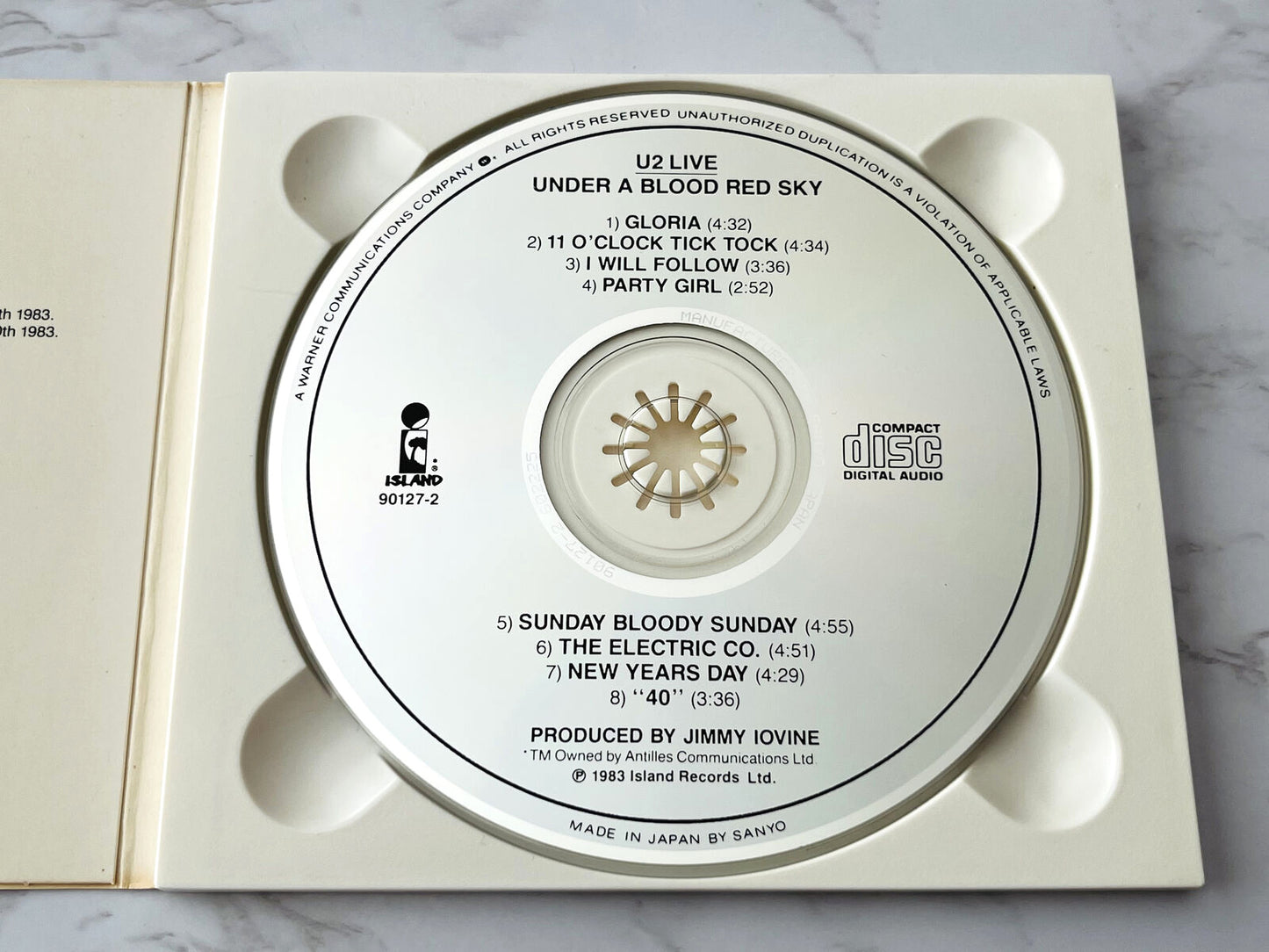 U2 – Live Under A Blood Red Sky (Digipak) [JAPAN TARGET ERA]