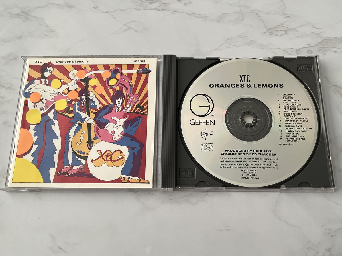 XTC – Oranges and Lemons (1989) [DADC PRESS]