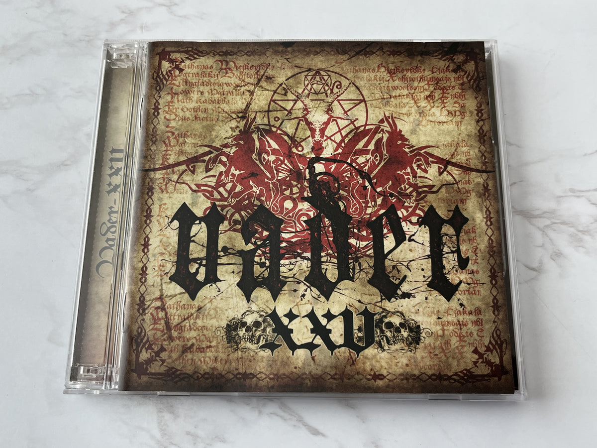Vader – XXV (2008) [ORIGINAL USA PRESS]