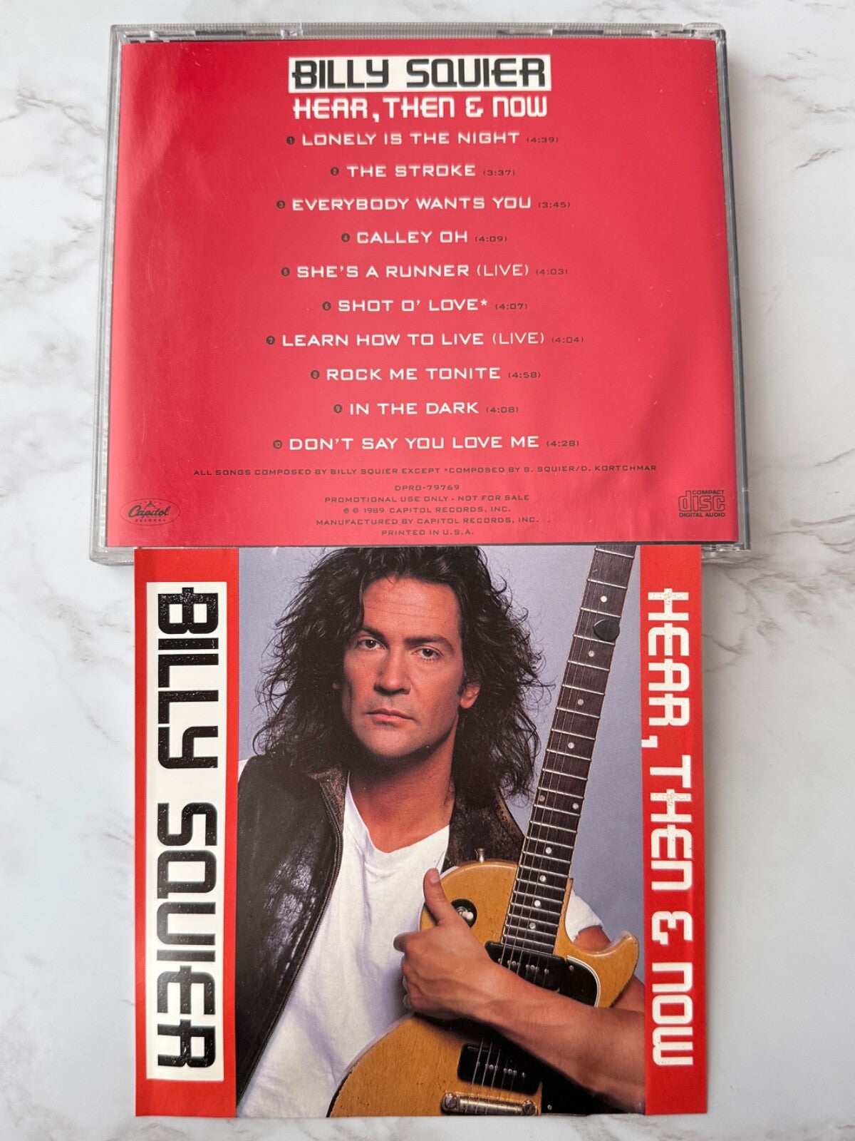 Billy Squier – Hear, Then & Now (Promo) (1989)