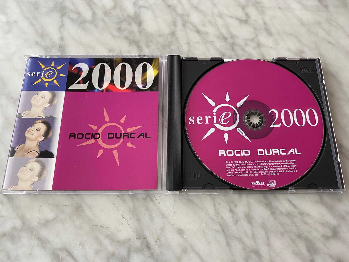 Rocio Durcal – Serie 2000 (2000) [ORIGINAL USA PRESS]