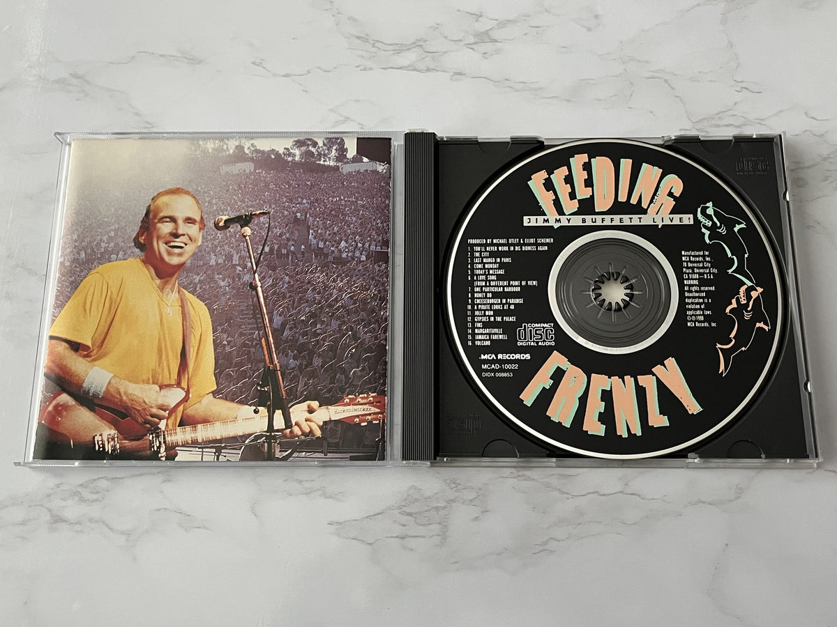 Jimmy Buffett – Feeding Frenzy (1990) [USA 1ST PRESS]