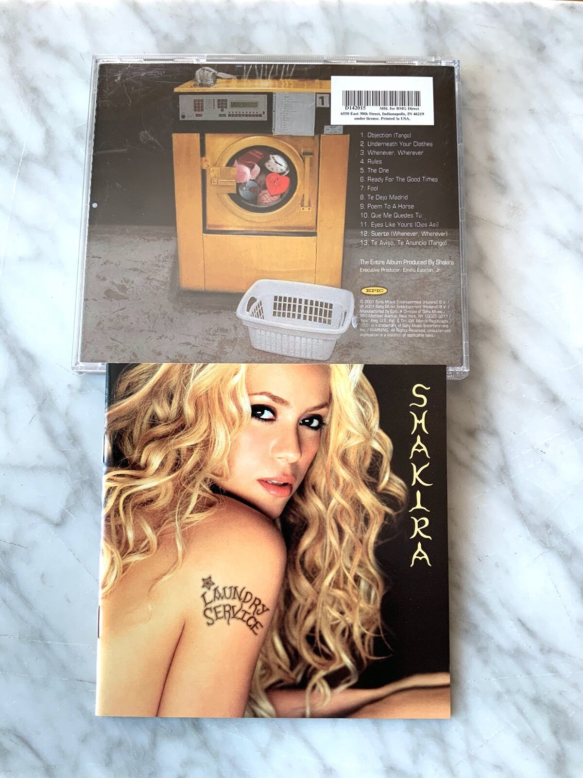 Shakira – Laundry Service (2001) [ORIGINAL USA PRESS]