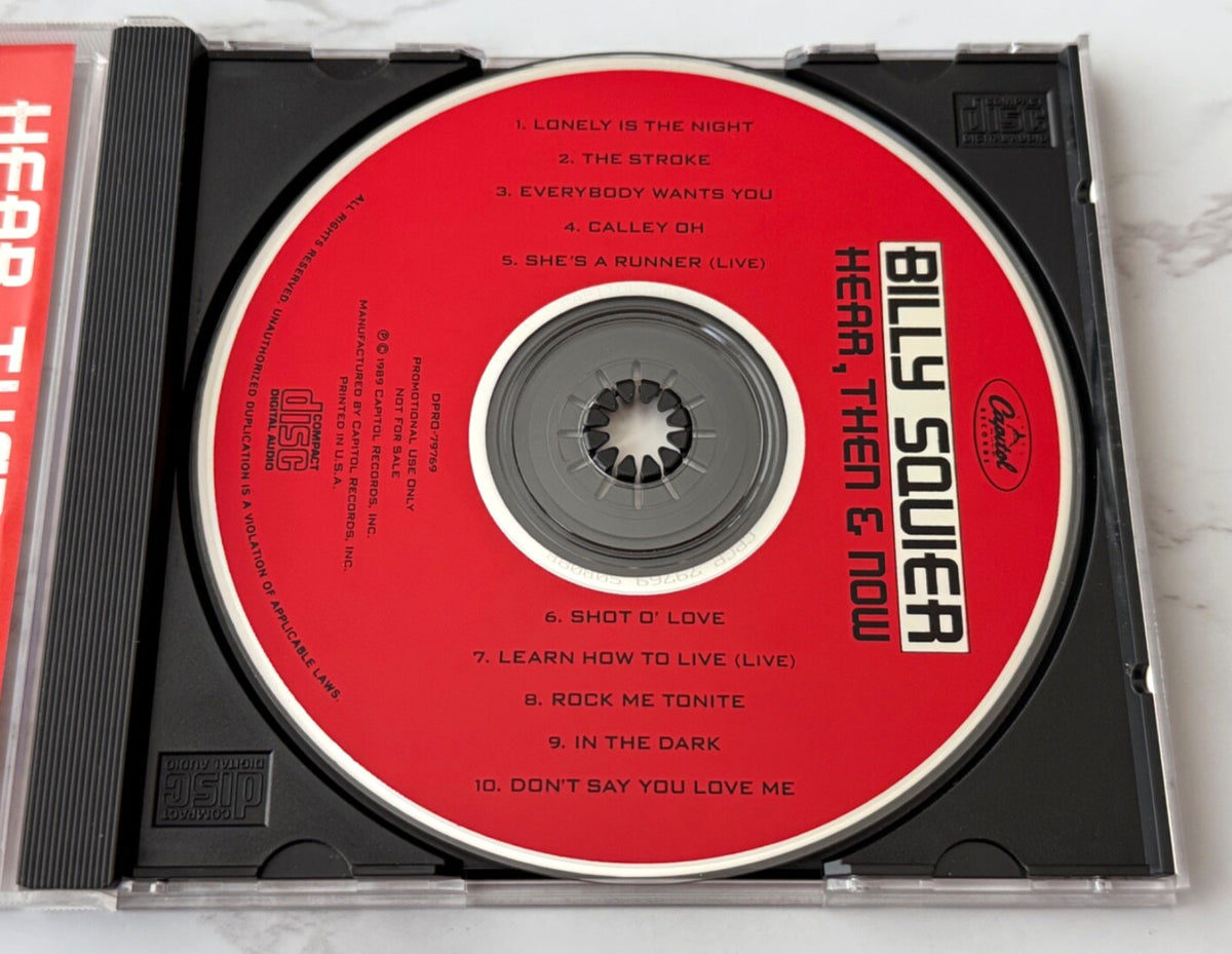 Billy Squier – Hear, Then & Now (Promo) (1989)