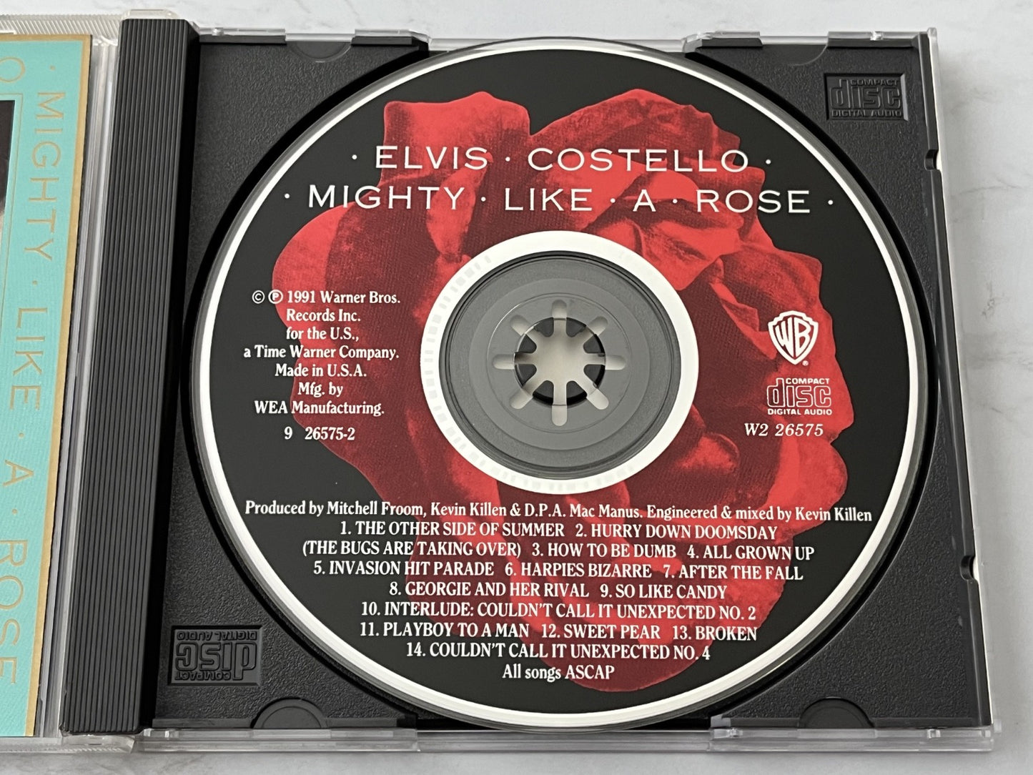 Elvis Costello – Mighty Like A Rose (1991) [ORIGINAL USA PRESS]