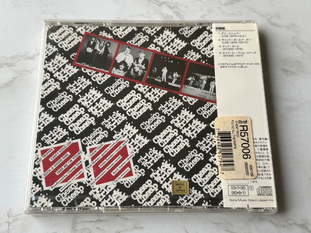Cheap Trick – Found All The Parts (OBI) (2003)