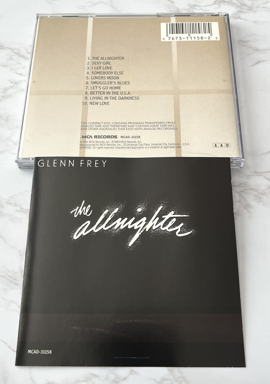 Glenn Frey – The Allnighter [JVC PRESS]