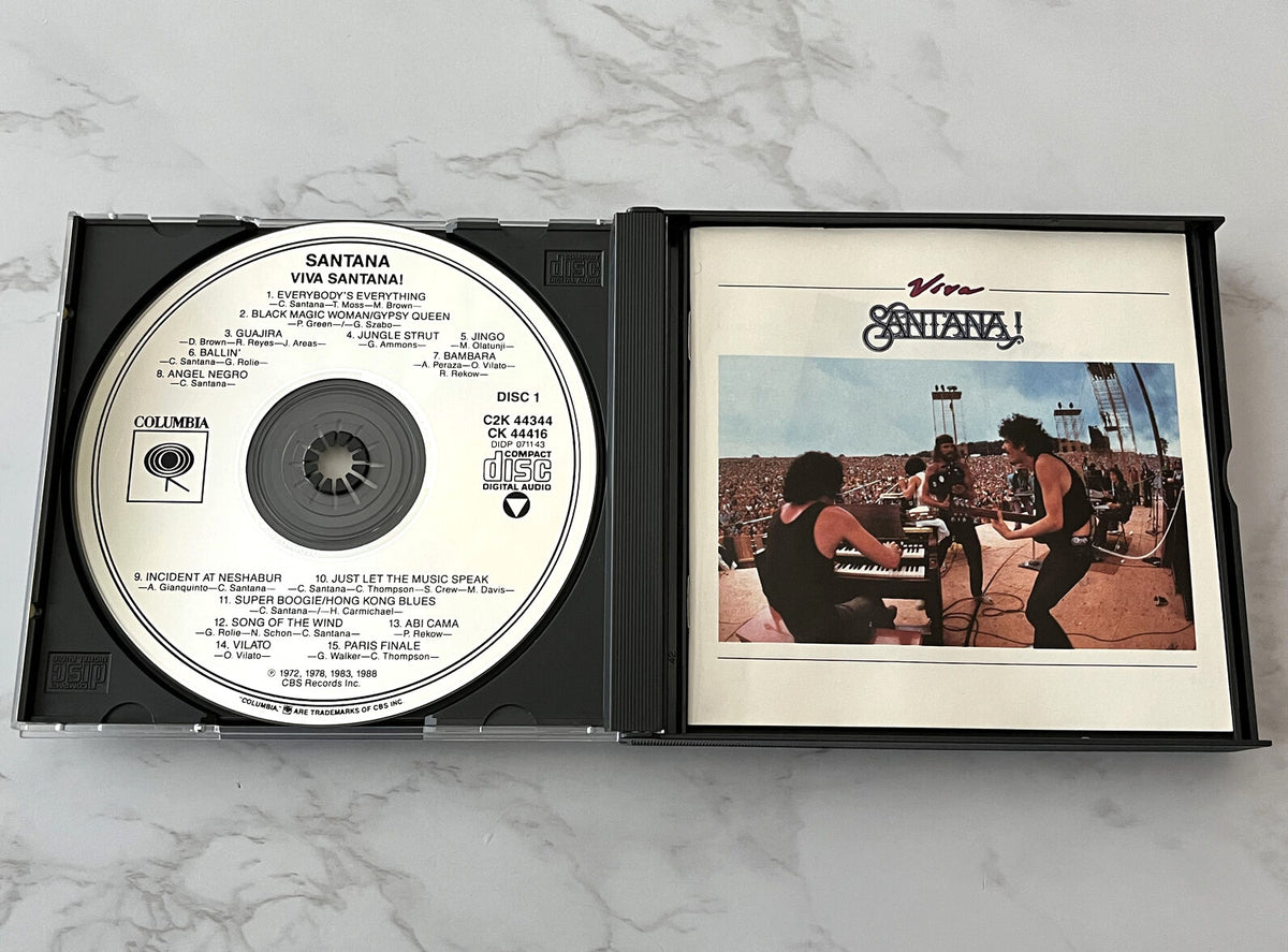Santana – Viva Santana (1988) [ORIGINAL USA PRESS]