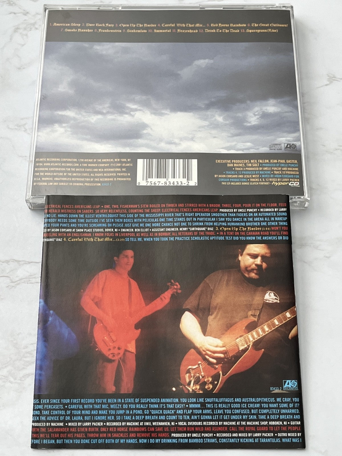Clutch – Pure Rock Fury (2001) [ORIGINAL USA PRESS]