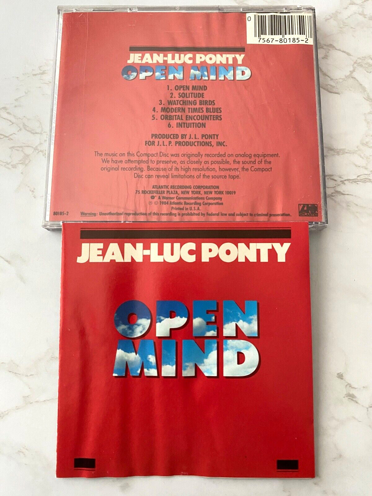 Jean Luc Ponty – Open Mind (1984) [JAPAN TARGET ERA]