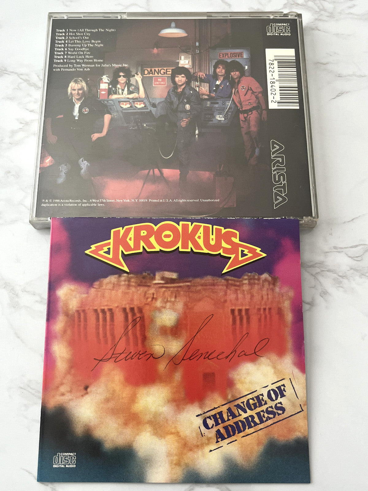 Krokus – Change Of Address (1986) [JAPAN TARGET ERA]