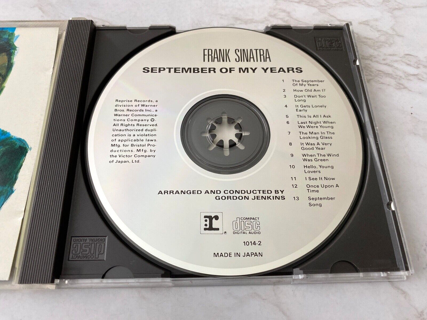 Frank Sinatra – September Of My Years [JAPAN TARGET ERA]