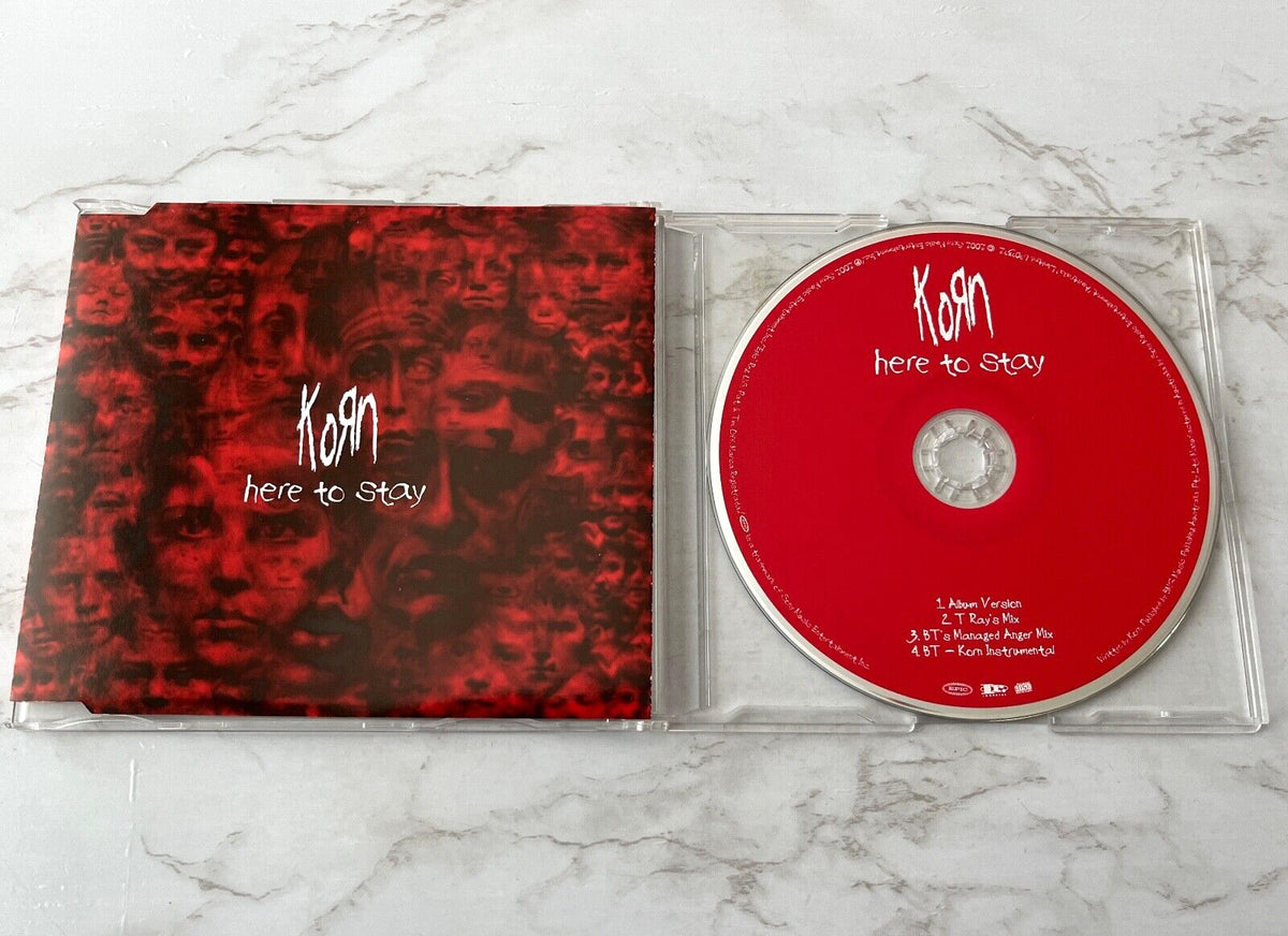 Korn – Here To Stay (Maxi Single) (2002) [AUSTRALIA PRESS]