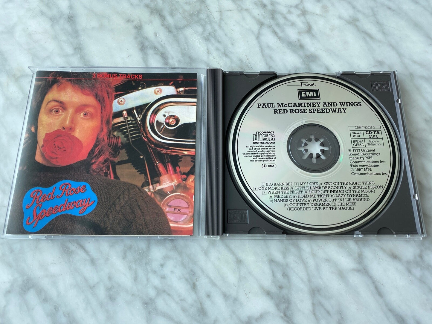 Paul McCartney, Wings – Red Rose Speedway [W GERMANY TARGET ERA]