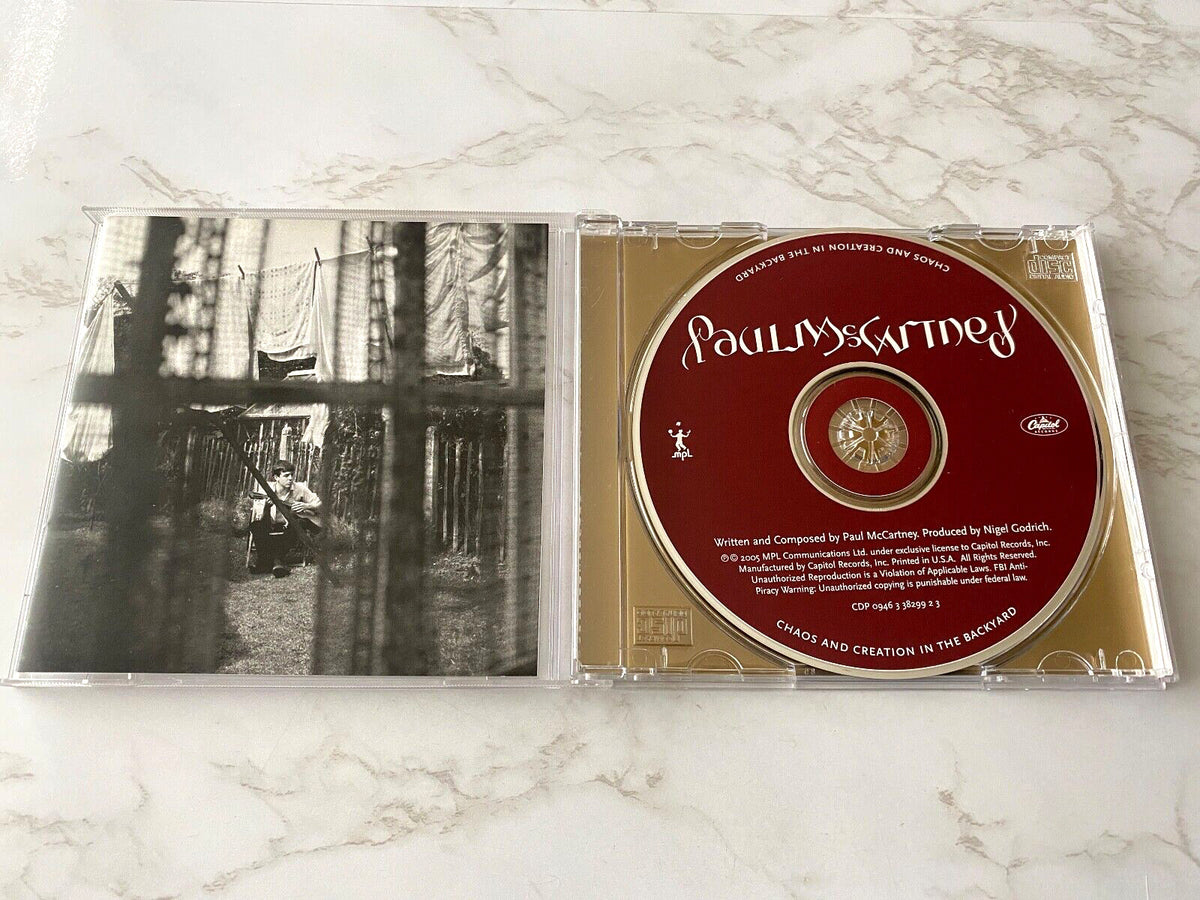 Paul McCartney – Chaos And Creation In The Backyard (2005) [ORIGINAL USA PRESS]