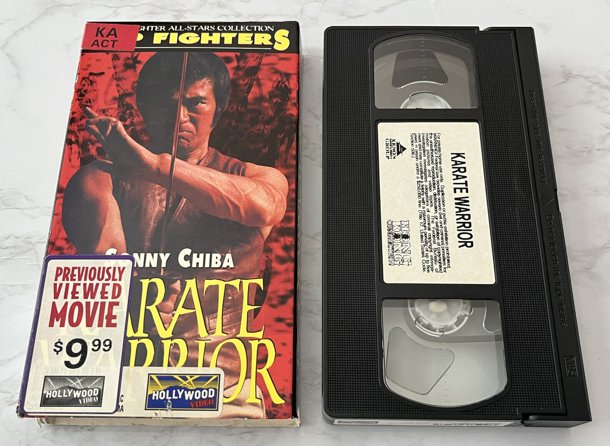 Karate Warrior VHS 1999 Hong Kong Connection HKC0045 Sonny Chiba, Kung Fu (1999)