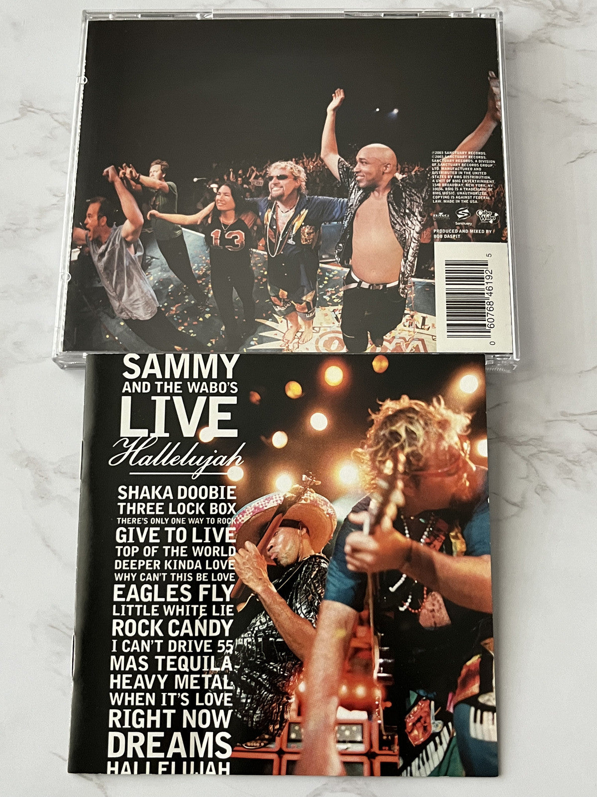 Sammy Hagar – Live Hallelujah (2003) [ORIGINAL USA PRESS]