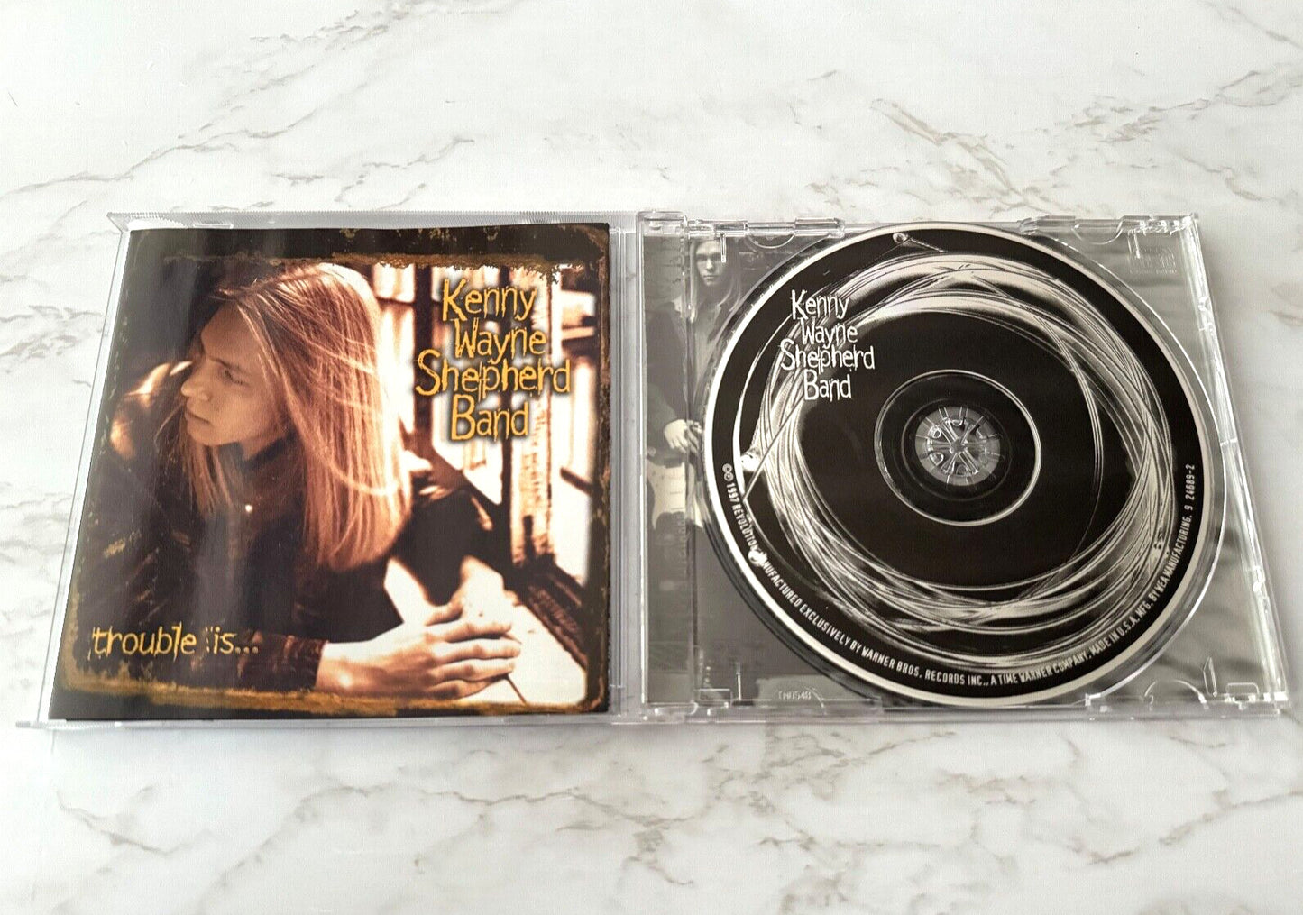 Kenny Wayne Shepherd – Band Trouble Is (1997) [ORIGINAL USA PRESS]