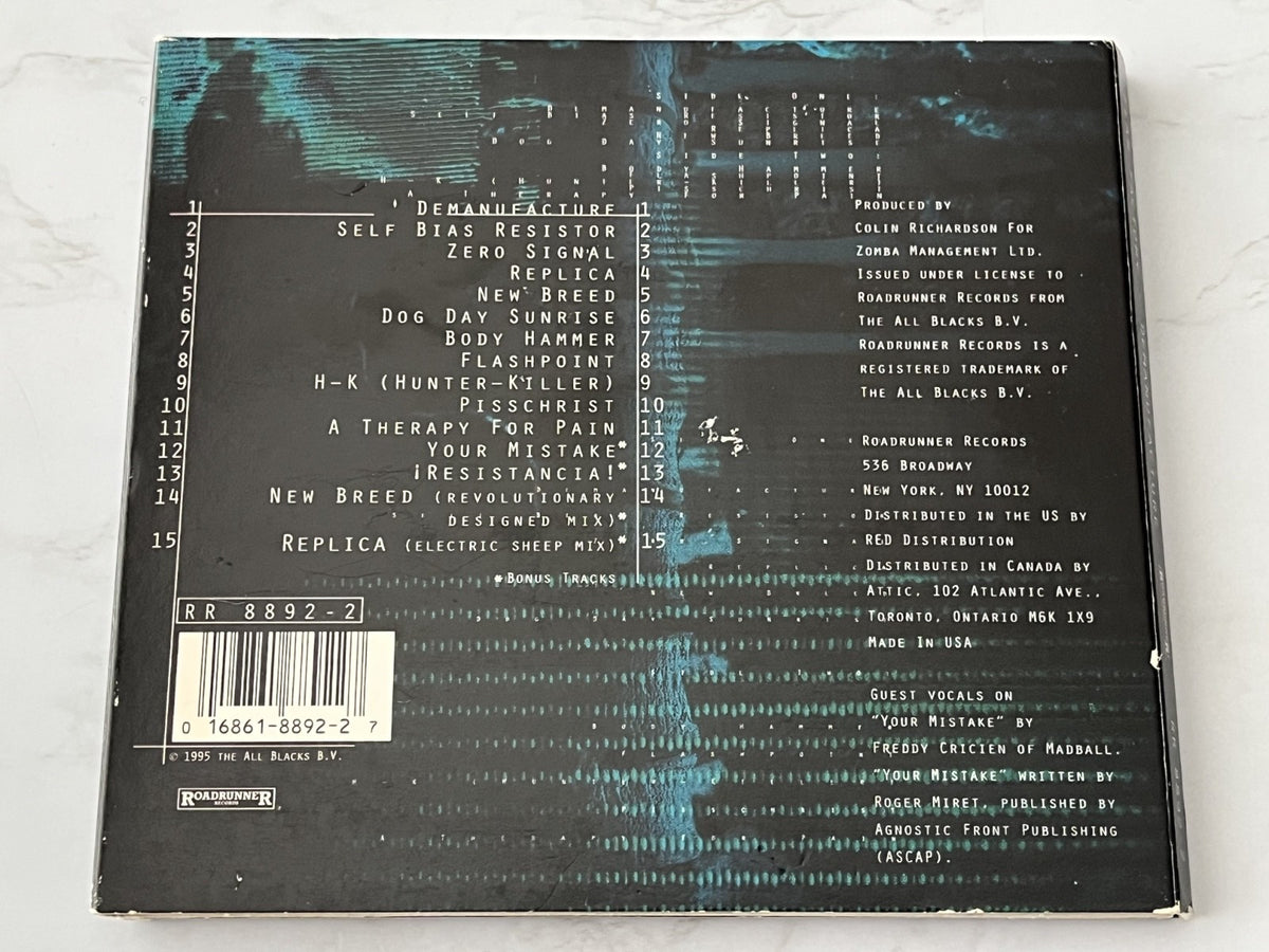 Fear Factory – Demanufacture (Digipak) (1996)
