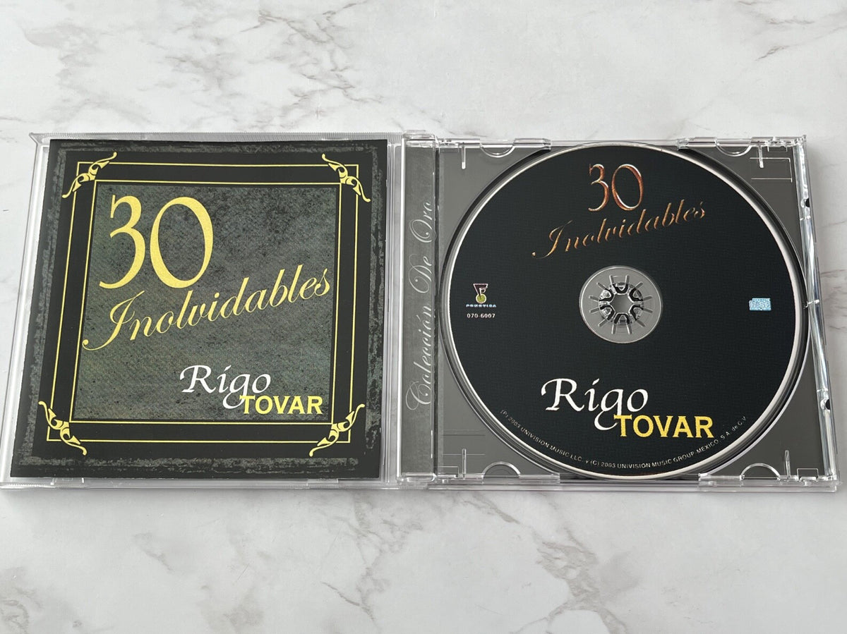 Rigo Tovar – 30 Inolvidables (2003) [ORIGINAL USA PRESS]