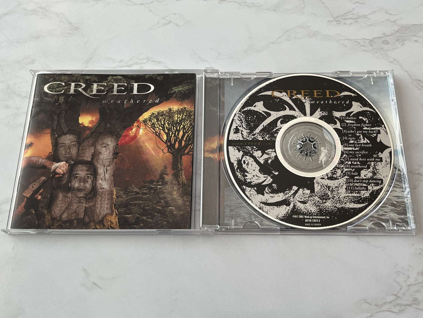 Creed – Weathered (2001) [ORIGINAL USA PRESS]