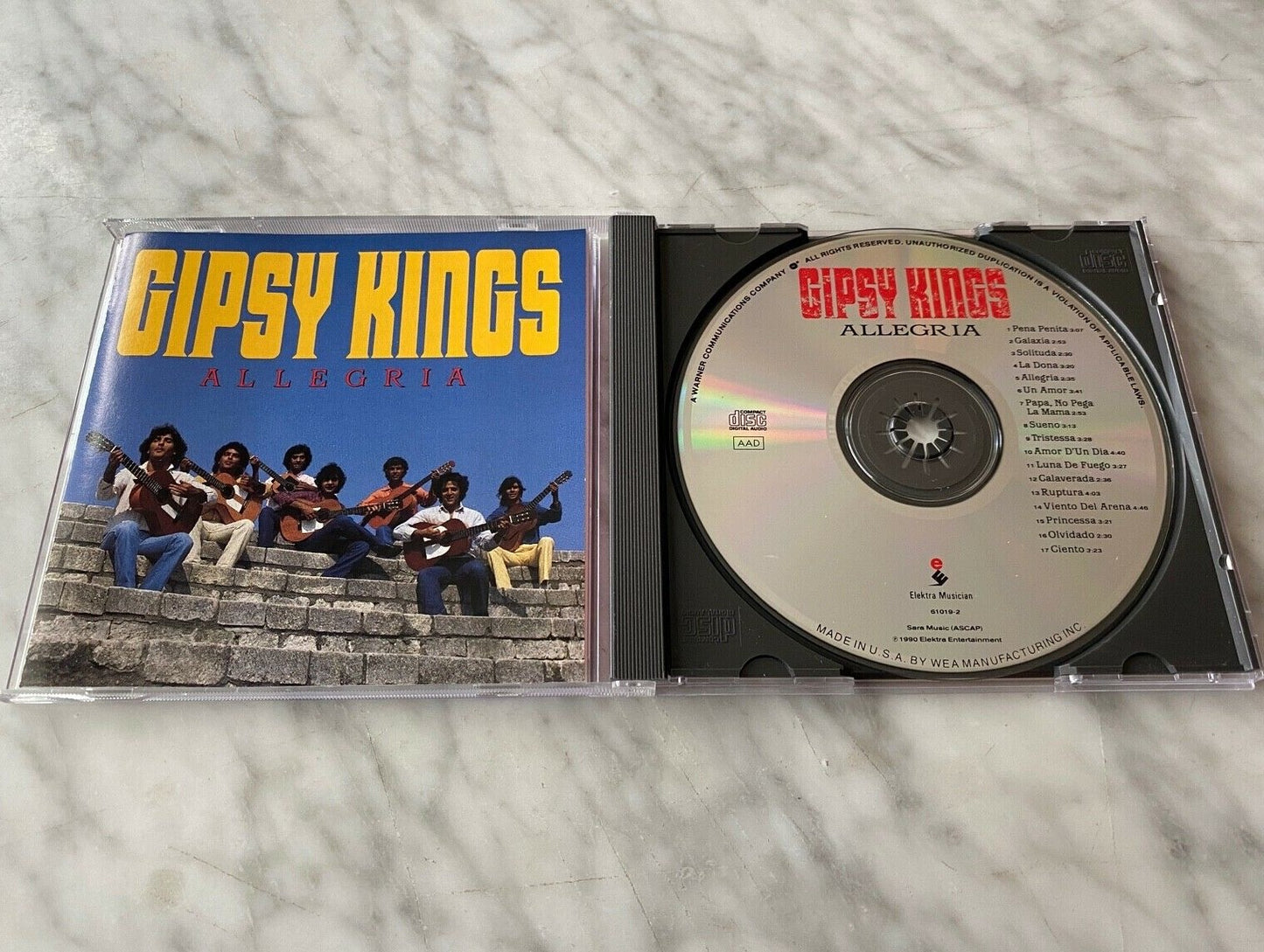 Gipsy Kings – Allegria (1990) [ORIGINAL USA PRESS]