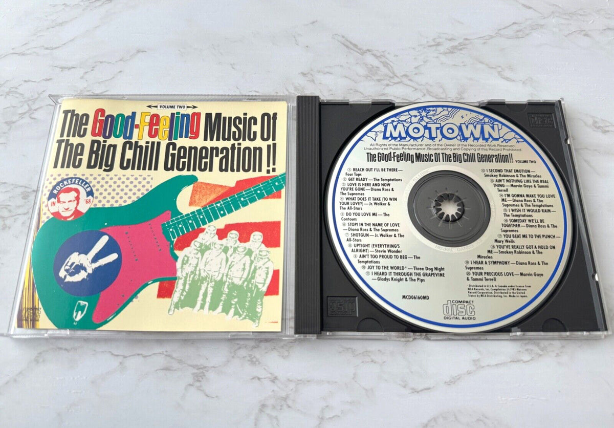Marvin Gaye, Stevie Wonder, The Temptations, Various – The Good Feeling Music Of The Big Chill Vol. 2 [JAPAN TARGET ERA]