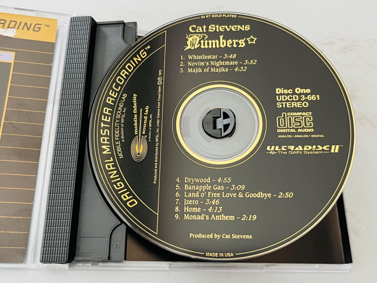 Cat Stevens – Three (MFSL, 24KT Gold, Numbered, Box Set)