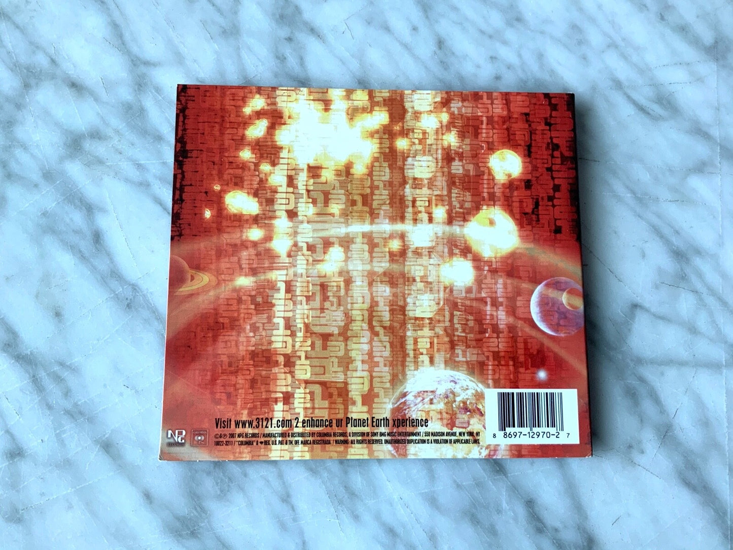 Prince – Planet Earth (Digipak) (2007) [ORIGINAL USA PRESS]