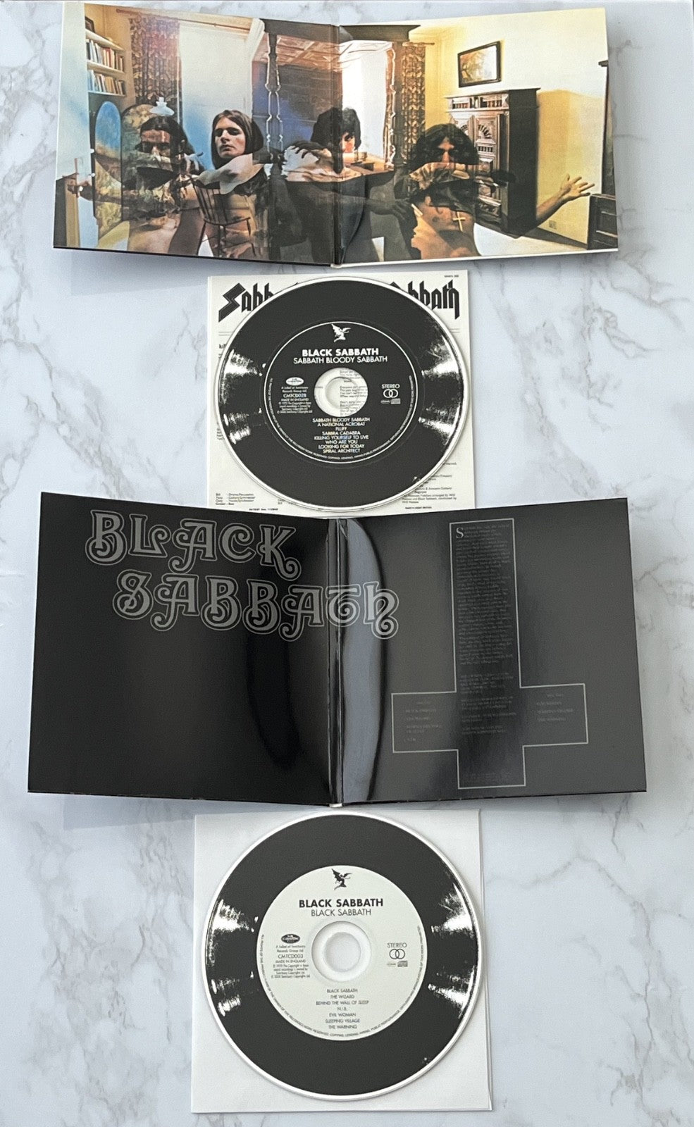Black Sabbath – The Complete 70s Replica Collection 8 (Numbered, Box Set) (2001) [UK PRESS]