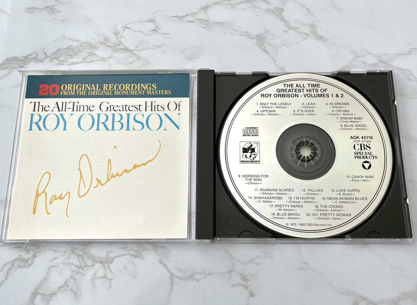 Roy Orbison – The All Time Greatest Hits Vol. 1 & 2